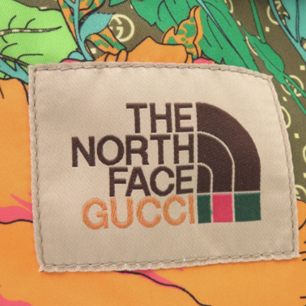 Pre-Loved Gucci The North Face Medium Econyl Floral Backpack - Picture 5 of 12